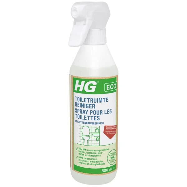 HG ECO Toiletruimte Reiniger - 500 Ml 3 HG ECO Toiletruimte Reiniger - 500 Ml