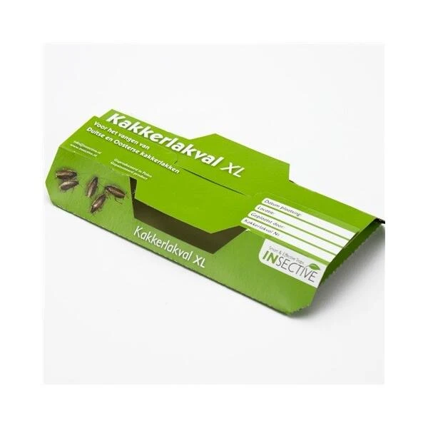 Kakkerlakkenval XL + Lokstof - Set Van 4 Stuks 3 Kakkerlakkenval XL + Lokstof - Set Van 4 Stuks