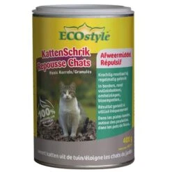 Ecostyle KattenSchrik Korrels - 100% Natuurlijk 400 G