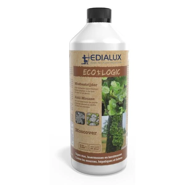 EDIALUX Mosbestrijder Moscover - Ecologic 1 Liter 3 EDIALUX Mosbestrijder Moscover - Ecologic 1 Liter