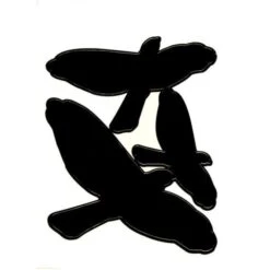 Vogel Weringsstickers Groot